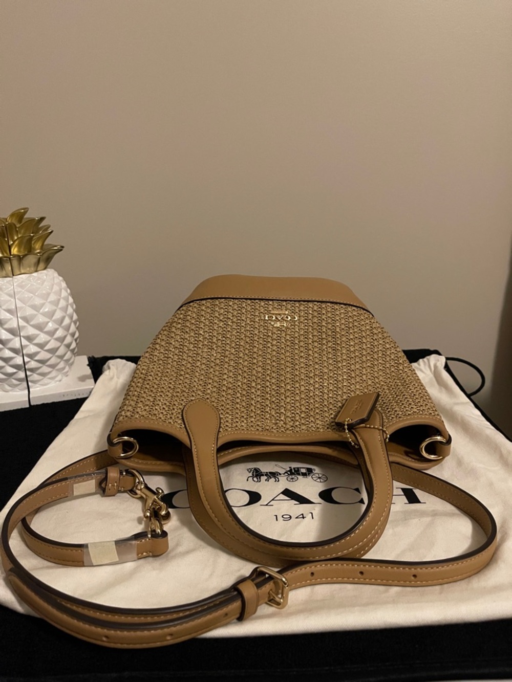 NWOT..Coach Hanna Bucket Bag - Picture 2 of 6